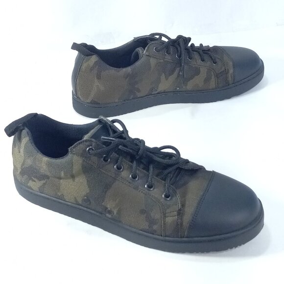 Woobies Army Green Jungle Camo MOD-1 Men 9.5 2E Tennis Shoe Lace-up Footwear - Picture 12 of 12